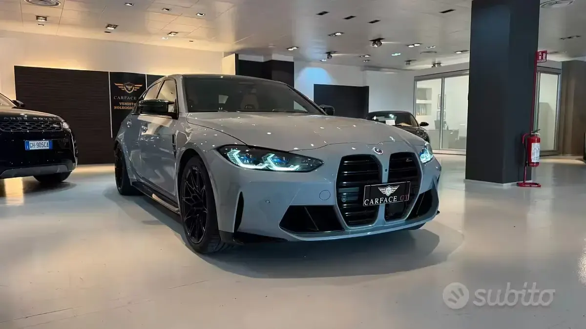 Usata BMW M3 Competition Edition 510 CV (375 kW) 2022 Blu Berlina