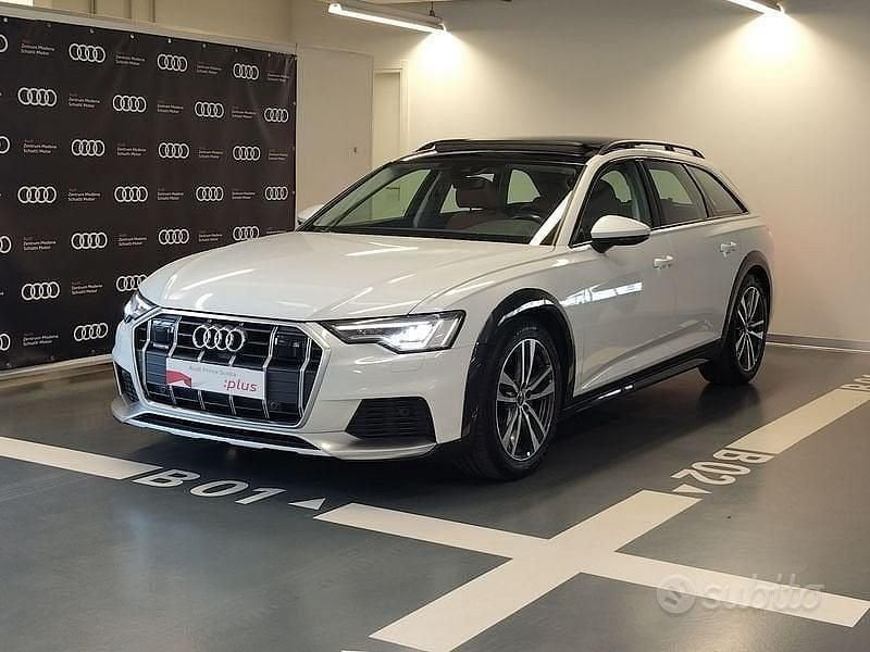 Bianco ghiaccio metallizzato Usata 2023 Audi A6 Allroad Advanced Plus Station wagon | 37.850 € (Ottimo prezzo) - Immagine 1/4