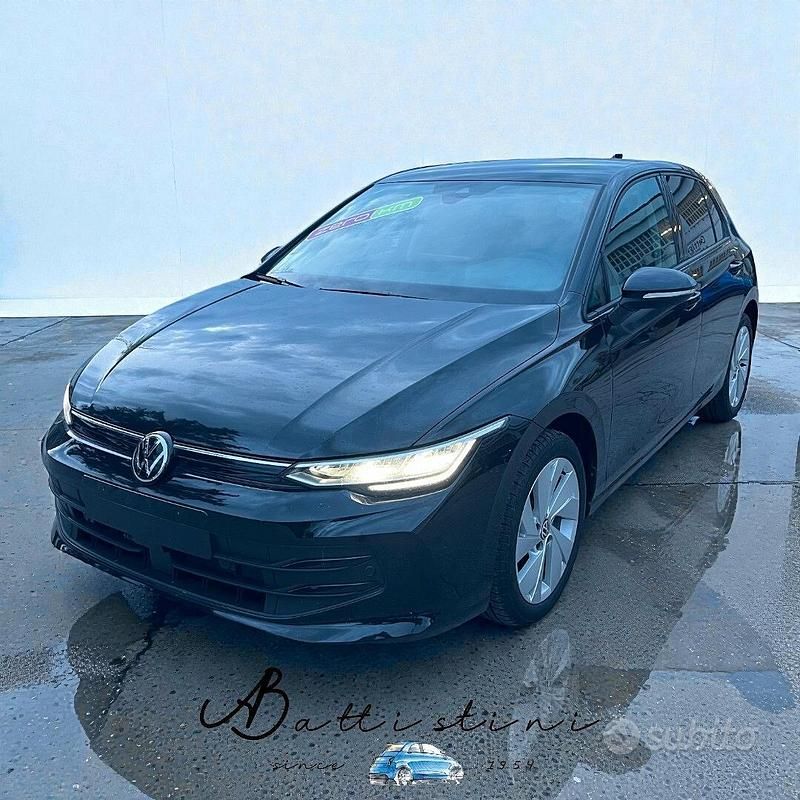 Nuova VW Golf VIII Life 150 CV (110 kW) 2025 Nero Berlina