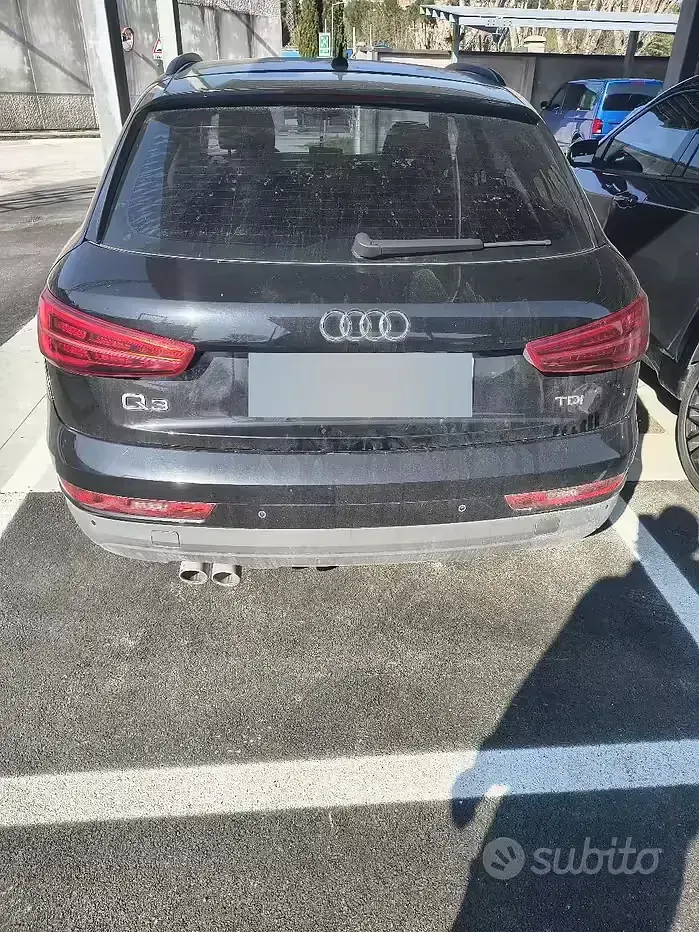 Usata Audi Q3 150 CV (110 kW) 2016 Nero SUV