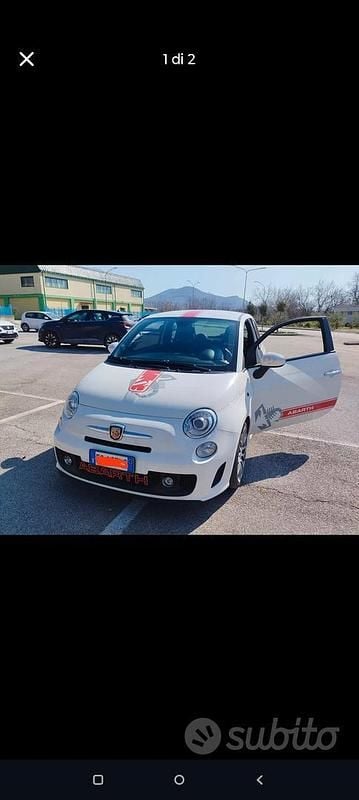 Usata Abarth 500 140 CV (102 kW) 2012 Bianco Berlina
