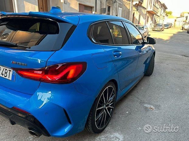 Usata BMW M135 306 CV (225 kW) 2021 Blu Utilitaria