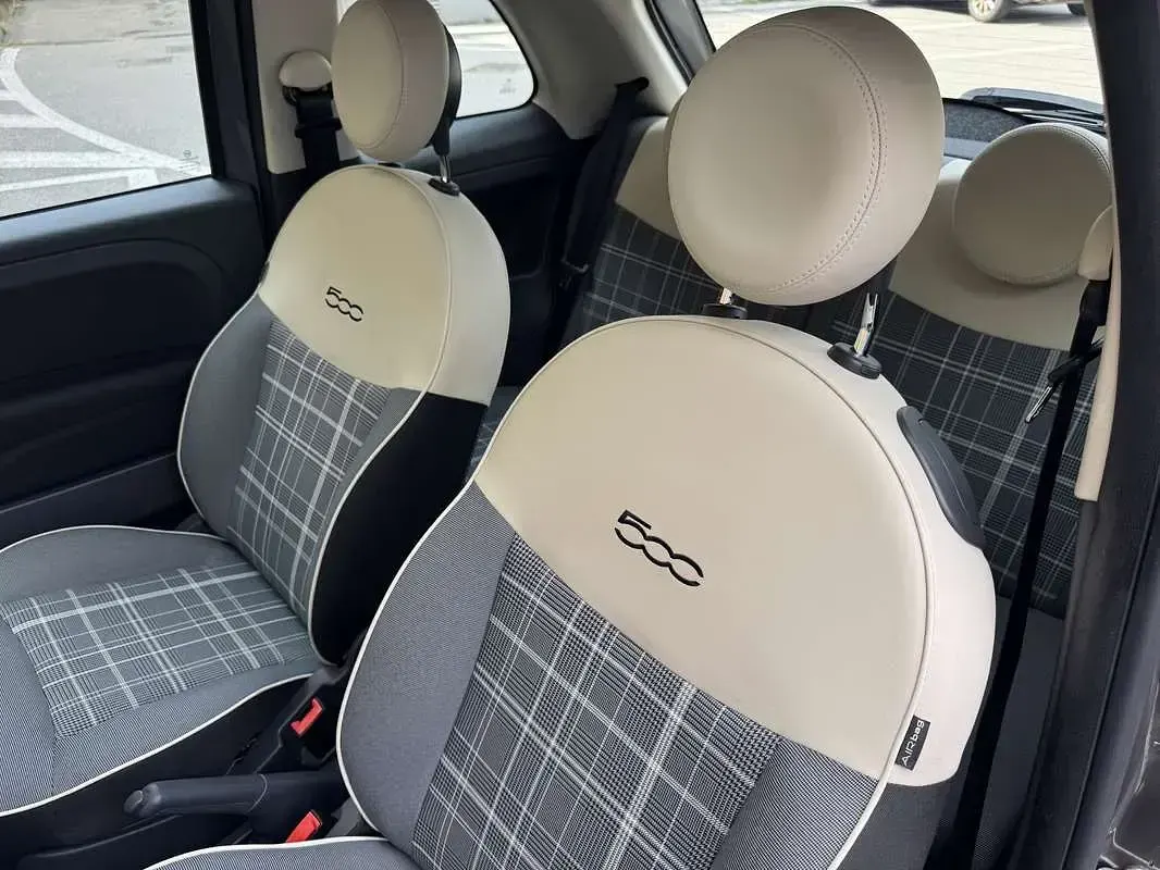 Usata Fiat 500 Lounge 69 CV (50 kW) 2016 Grigio Utilitaria