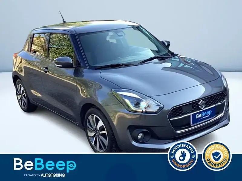 Usata Suzuki Swift 90 CV (66 kW) 2019 Grigio metallizzato Utilitaria