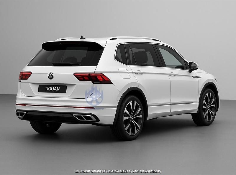 Usata VW Tiguan Allspace R-line 200 CV (147 kW) 2023 Bianco SUV