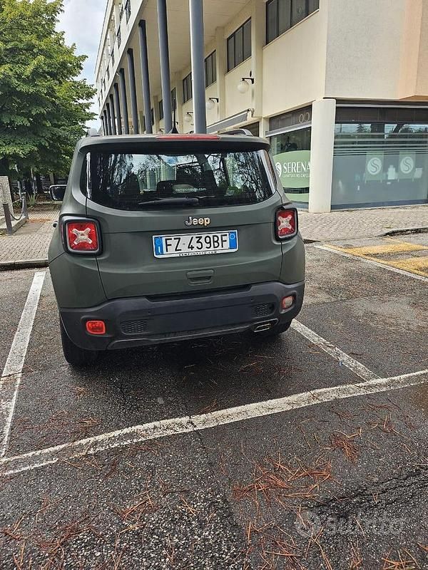 Usata Jeep Renegade 120 CV (88 kW) 2018 Verde SUV