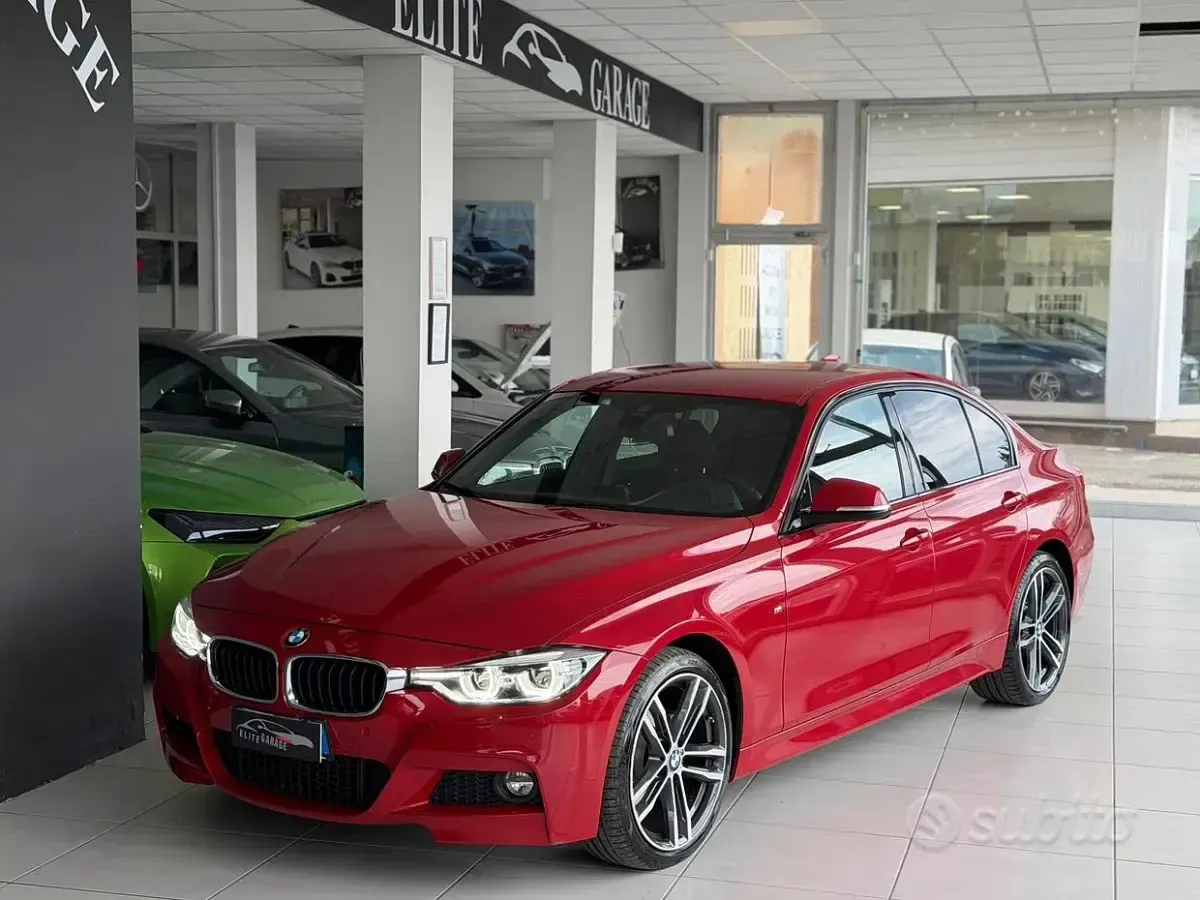 Usata BMW 320 M Sport 190 CV (139 kW) 2018 Rosso Berlina
