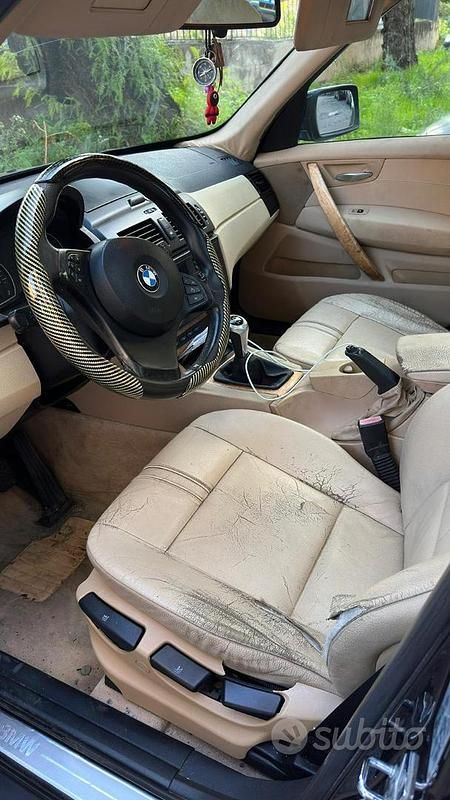 Usata BMW X3 150 CV (110 kW) 2005 Nero SUV