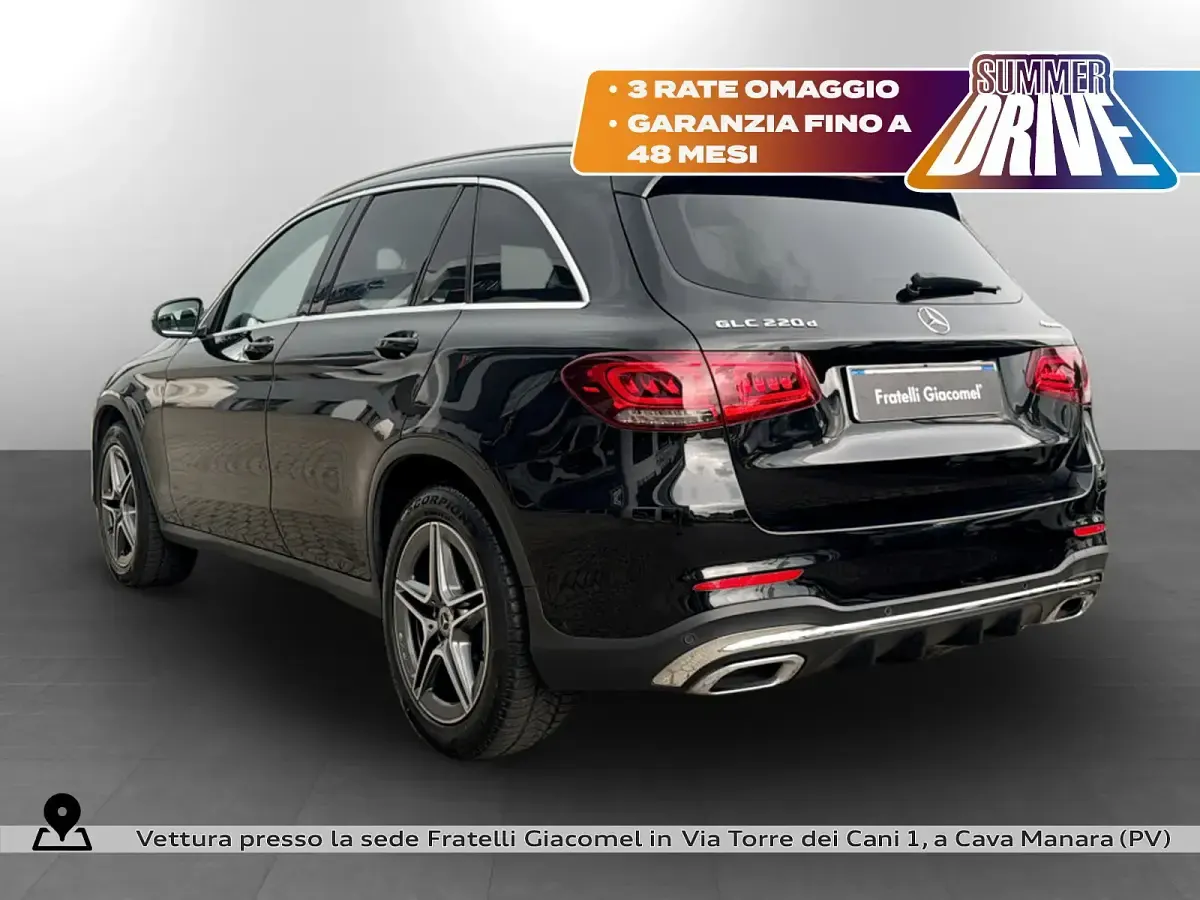 Usata Mercedes GLC220 Premium 194 CV (142 kW) 2022 Nero SUV