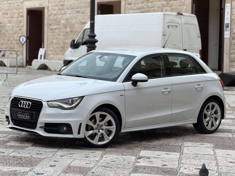 Usata Audi A1 Sportback S-Line 105 CV (77 kW) 2014 Bianco Utilitaria
