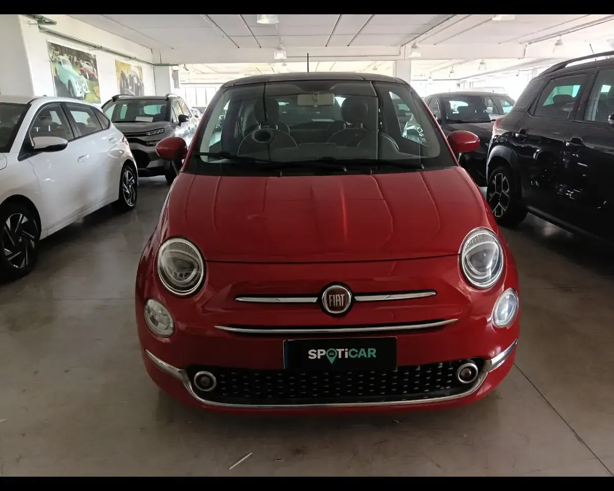 Usata Fiat 500 Lounge 69 CV (50 kW) 2018 Rosso Utilitaria