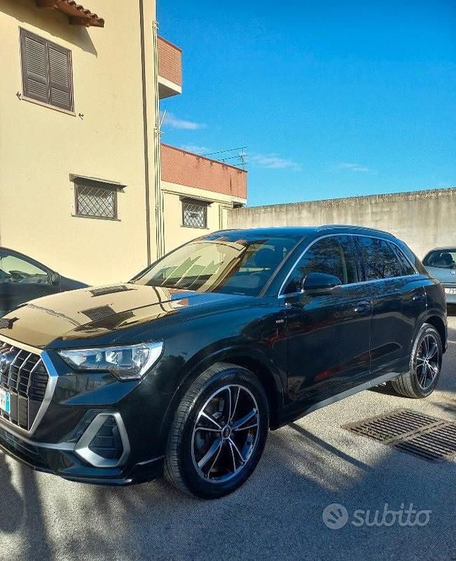 Usata Audi Q3 S-Line 150 CV (110 kW) 2019 Nero SUV