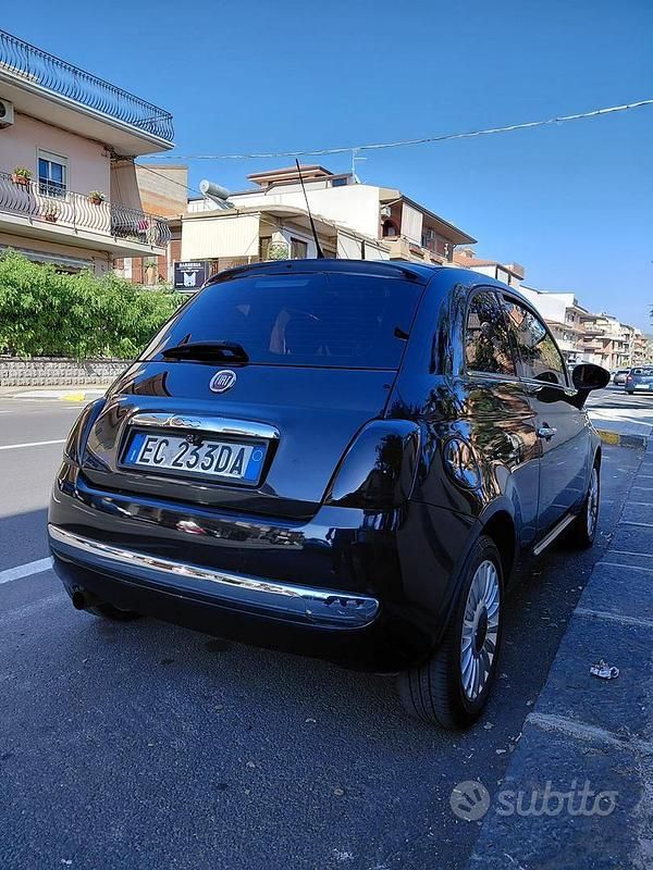 Usata Fiat 500 69 CV (50 kW) 2008 Nero Berlina
