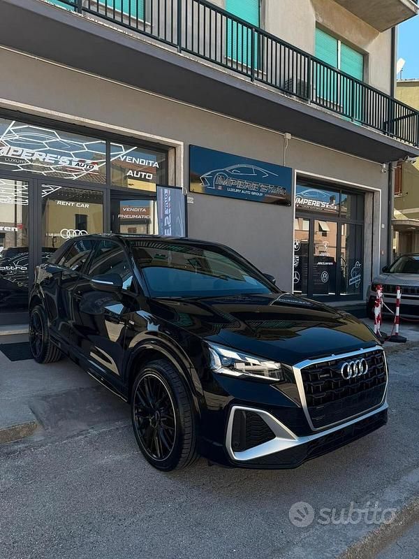 Usata Audi Q2 S-line plus 150 CV (110 kW) 2022 Nero SUV