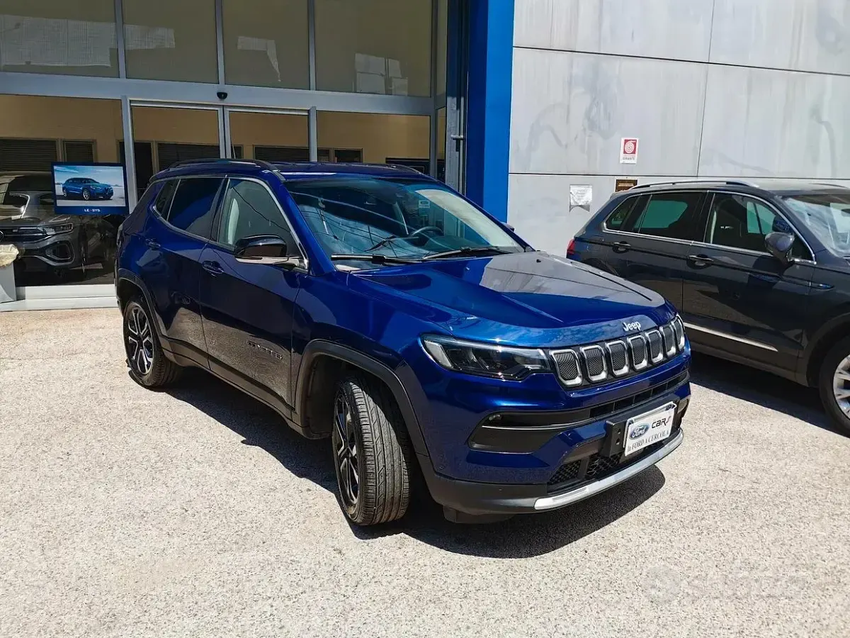 Usata Jeep Compass Limited 131 CV (96 kW) 2021 Blu SUV