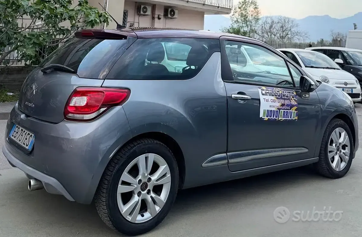 Usata Citroën DS3 92 CV (67 kW) 2010 Grigio Utilitaria