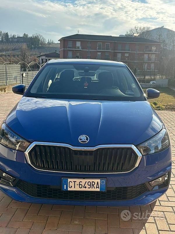 Usata Skoda Fabia 95 CV (69 kW) 2024 Blu Berlina