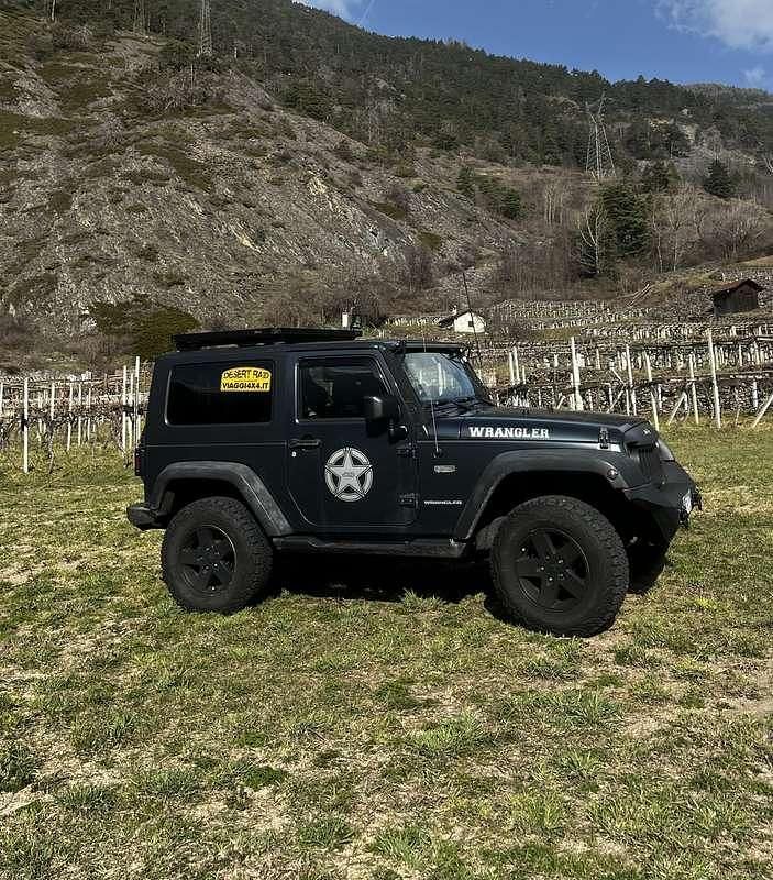 Usata Jeep Wrangler Sport 177 CV (130 kW) 2008 Blu/azzurro SUV