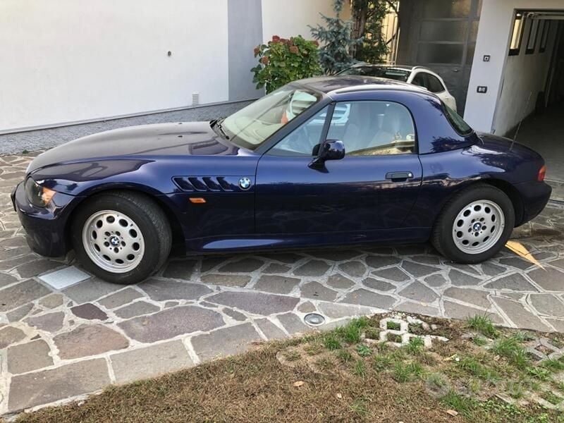 Usata BMW Z3 140 CV (102 kW) 1997 Blu Cabrio
