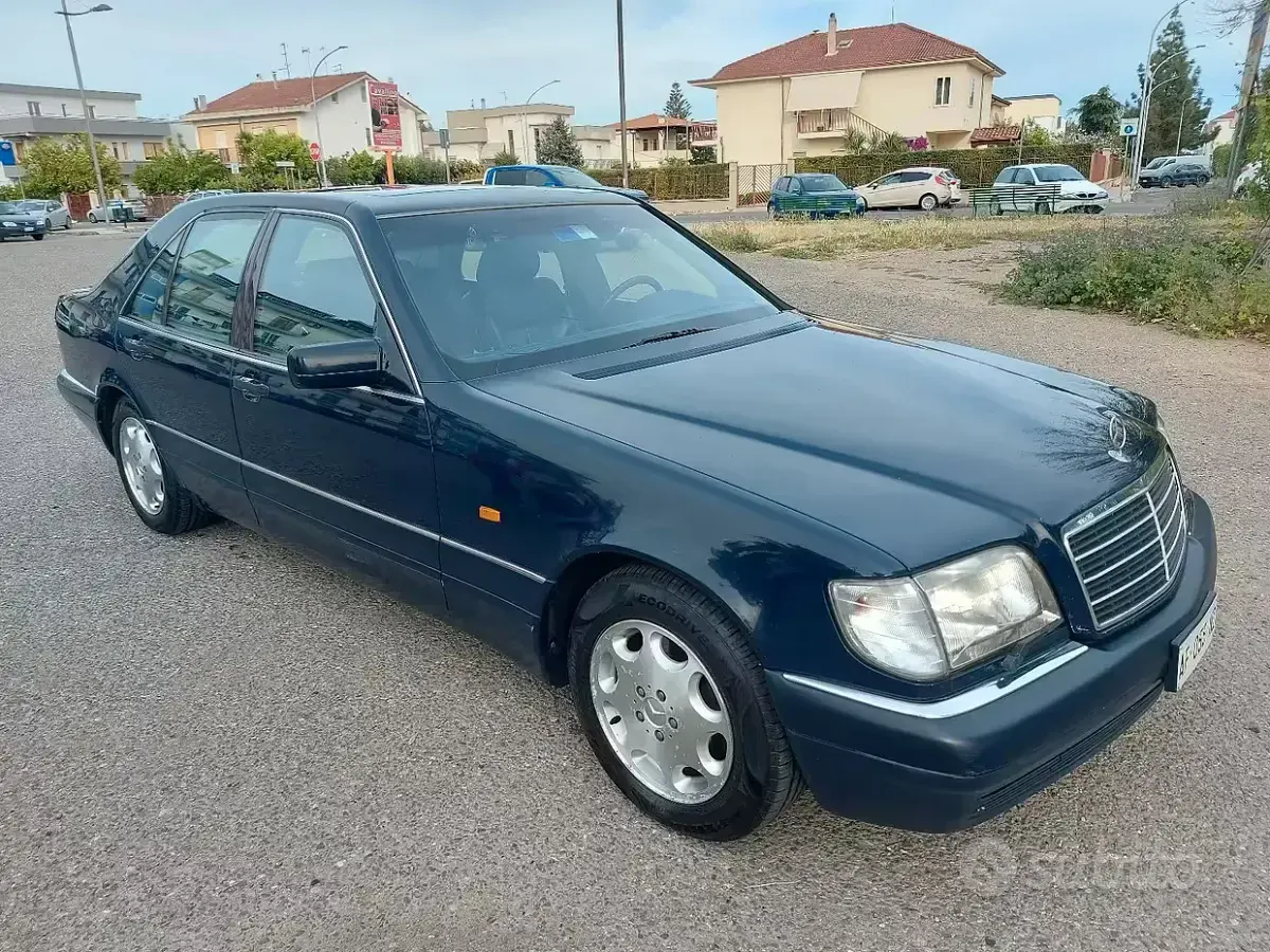 Usata Mercedes 320 231 CV (169 kW) 1996 Blu Berlina