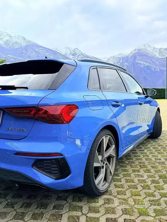 Usata Audi A3 S-Line 150 CV (110 kW) 2021 Blu Berlina