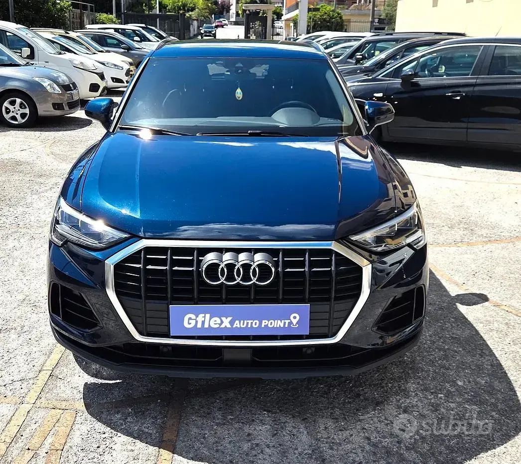 Usata Audi Q3 150 CV (110 kW) 2019 Blu SUV