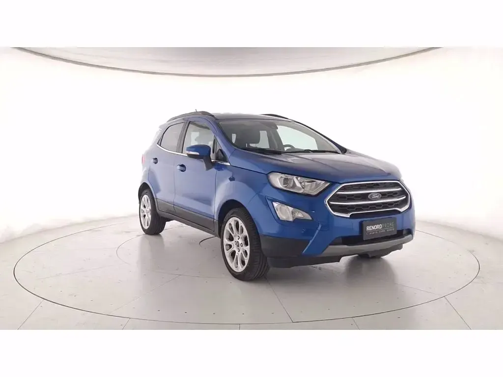Usata Ford Ecosport Titanium S 125 CV (91 kW) 2021 Blu scuro SUV