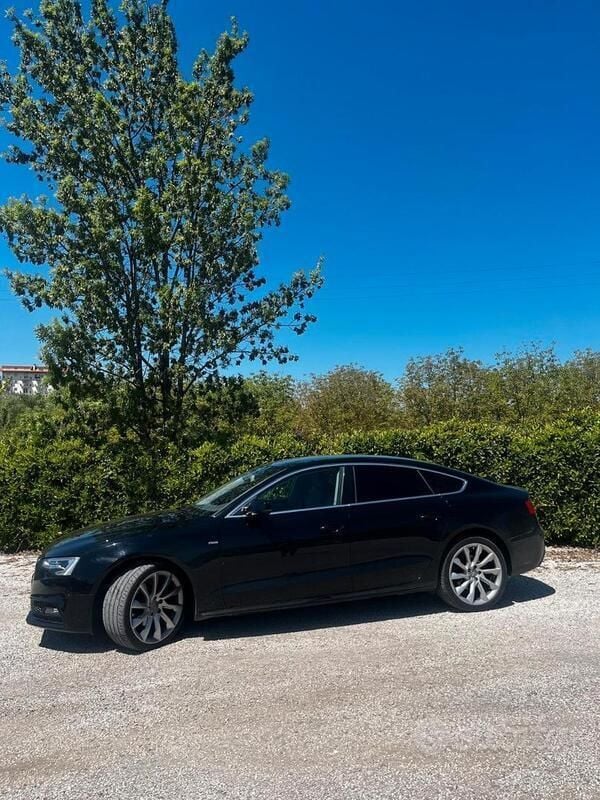 Usata Audi A5 S-Line 2014 Nero Coupé