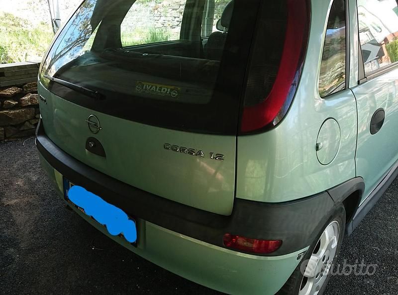 Occasion Opel Corsa Elegance 75 ch (55 kW) 2002 Vert Citadine