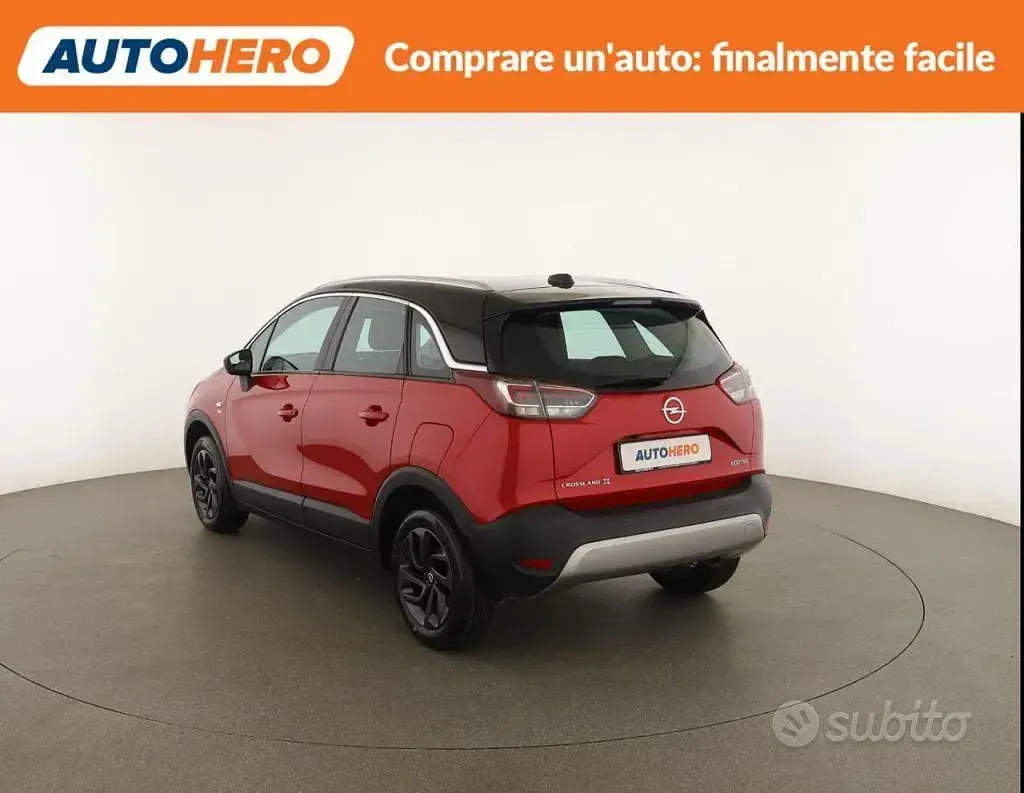 Usata Opel Crossland 110 CV (80 kW) 2021 Rosso SUV