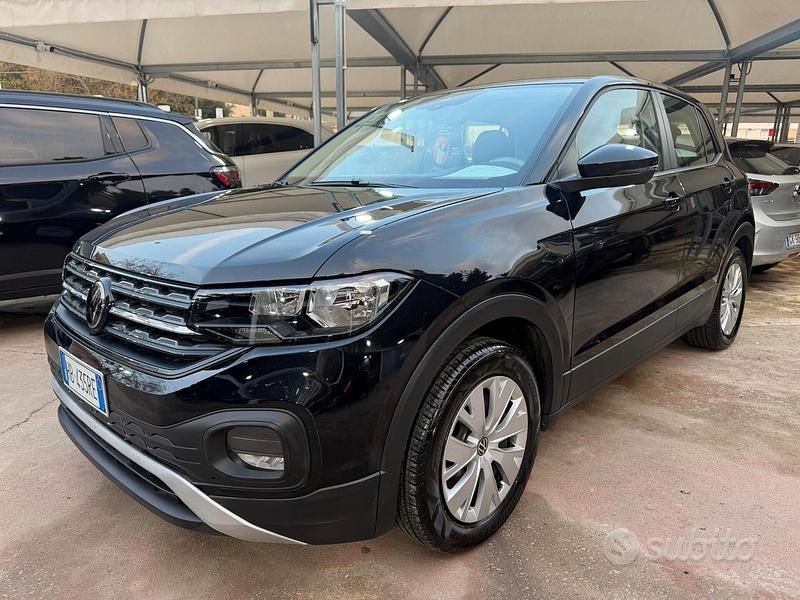 Usata VW T-Cross Advance 110 CV (80 kW) 2023 Nero SUV