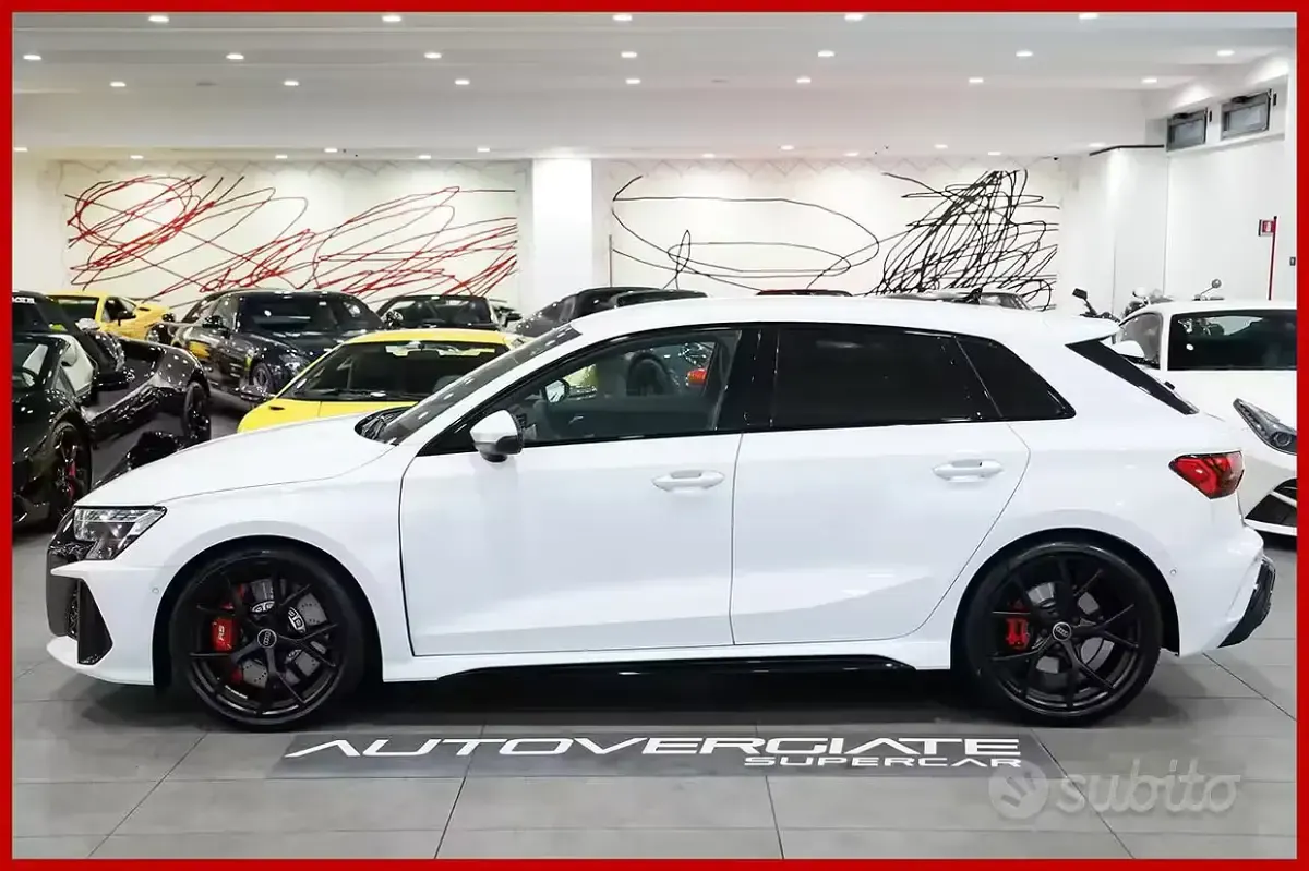 Usata Audi RS3 Comfort 400 CV (294 kW) 2025 Bianco Berlina
