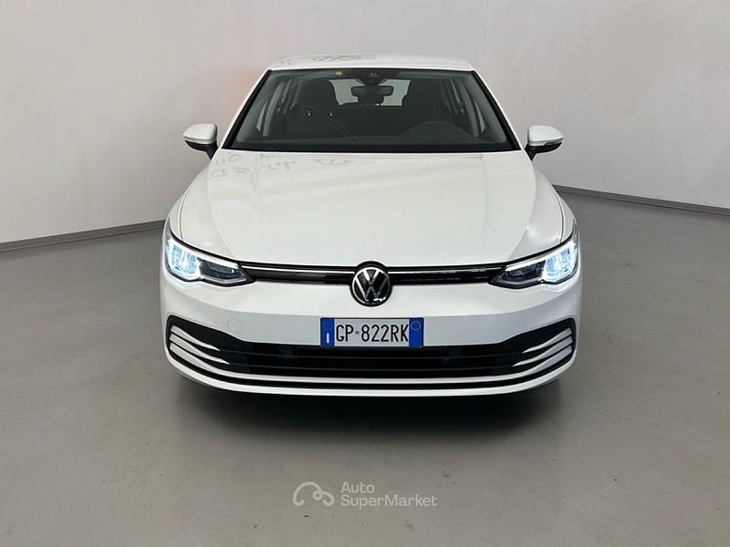 Usata VW Golf VIII Life 110 CV (80 kW) 2023 Bianco Berlina