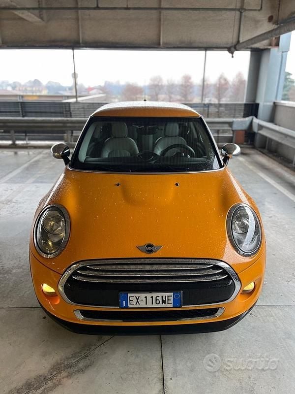 Usata Mini One D 95 CV (69 kW) 2014 Arancione Utilitaria