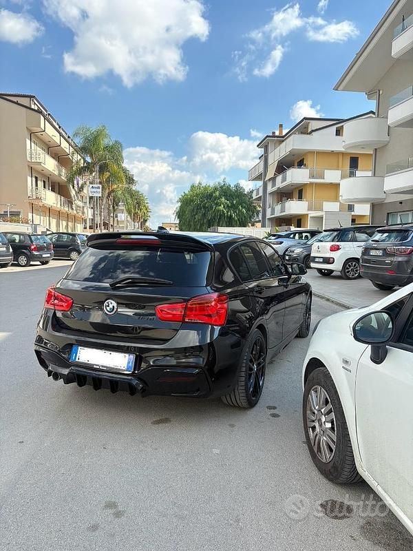 Usata BMW 118 M Sport 150 CV (110 kW) 2018 Nero Utilitaria