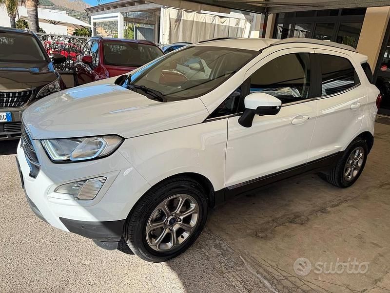 Usata Ford Ecosport Titanium 125 CV (91 kW) 2018 Bianco SUV