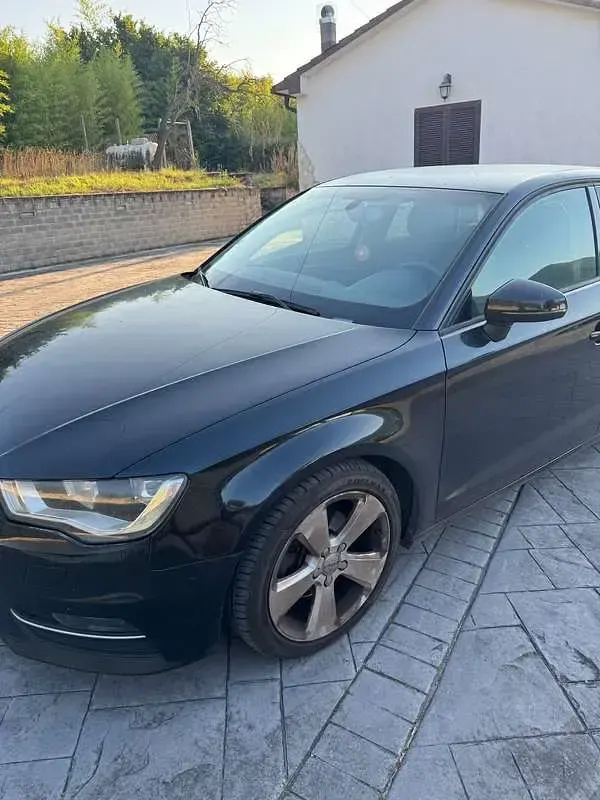 Usata Audi A3 Ambition 110 CV (80 kW) 2014 Nero Berlina