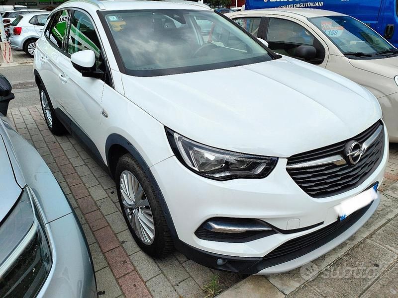 Usata Opel Grandland X 120 CV (88 kW) 2018 Bianco SUV