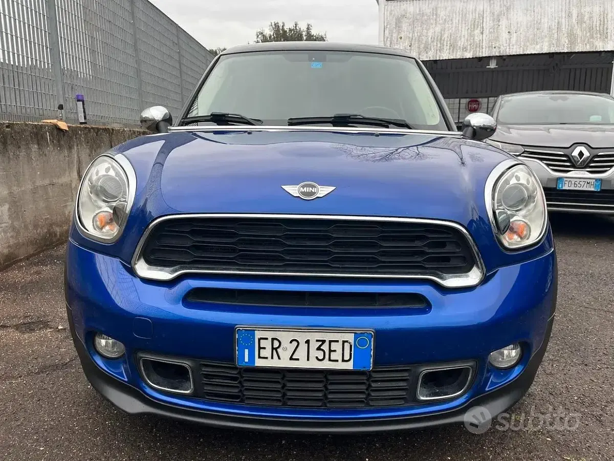 Usata Mini Cooper S Paceman 184 CV (135 kW) 2013 Blu SUV