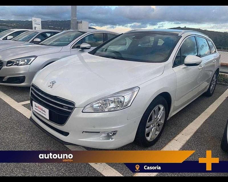 Bianco metallizzato Usata 2014 Peugeot 508 Business-Line Station wagon | 9700 € (Molto cara) - Immagine 1/4
