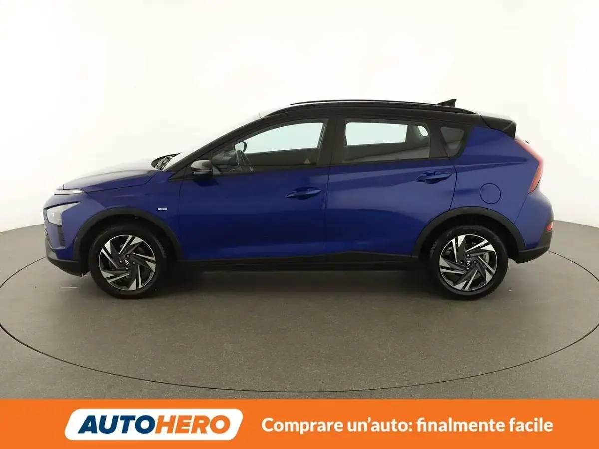 Usata Hyundai Bayon 101 CV (74 kW) 2021 Blu/azzurro SUV