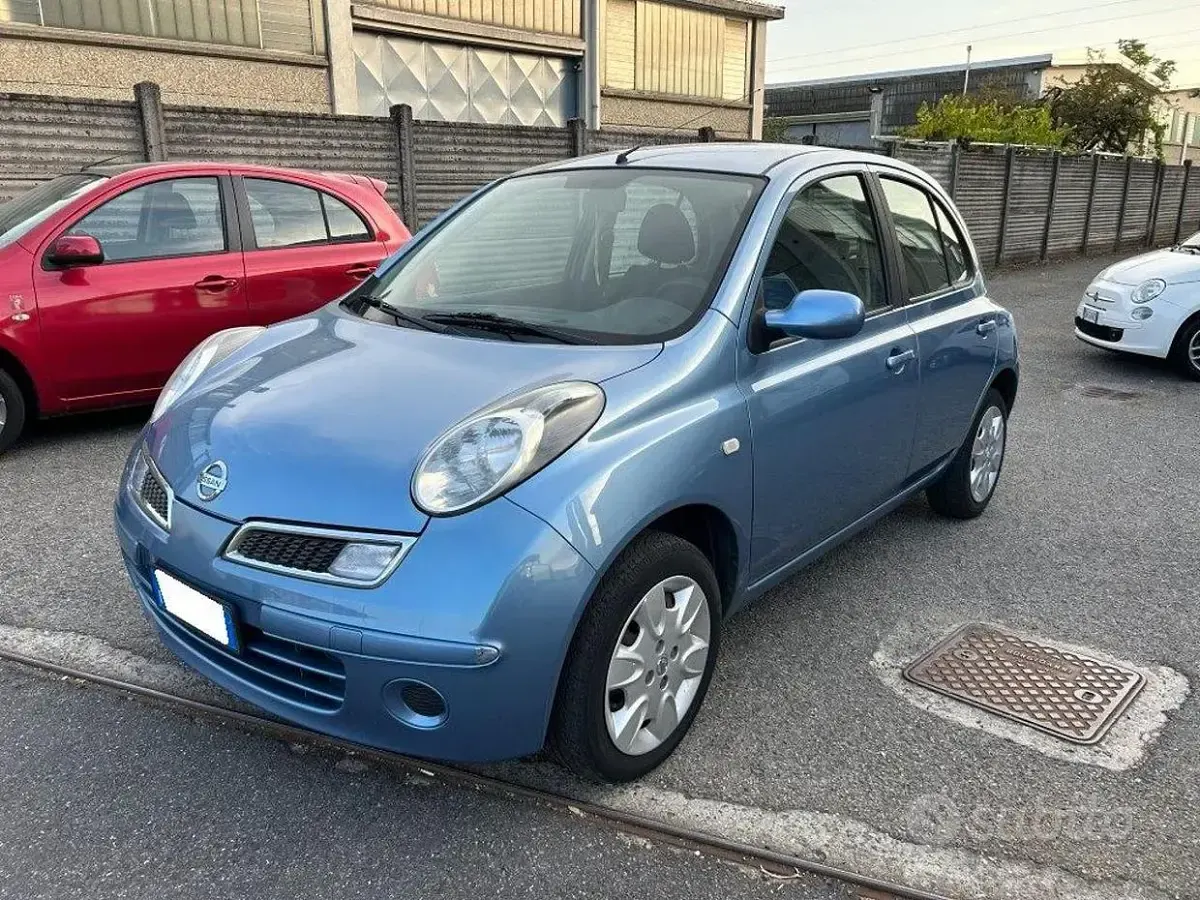 Usata Nissan Micra 80 CV (58 kW) 2008 Azzurro Berlina
