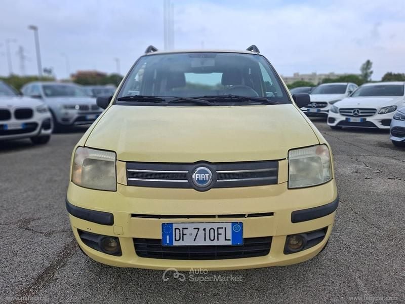 Usata Fiat Panda Dynamic 60 CV (44 kW) 2007 Giallo Utilitaria