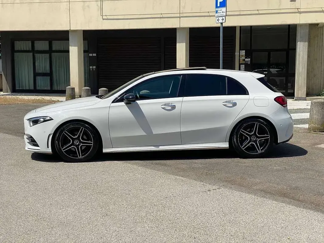 Usata Mercedes A200 Premium 163 CV (119 kW) 2019 Bianco Berlina