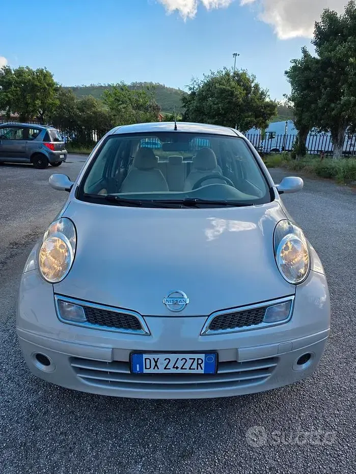 Usata Nissan Micra 80 CV (58 kW) 2009 Grigio Berlina