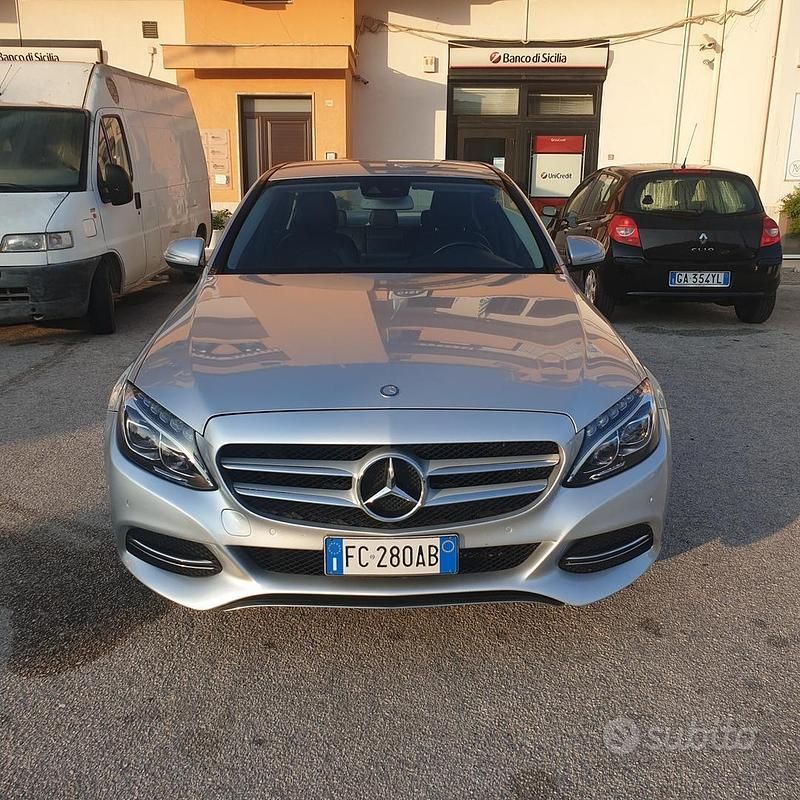 Usata Mercedes C220 2013 Grigio Berlina