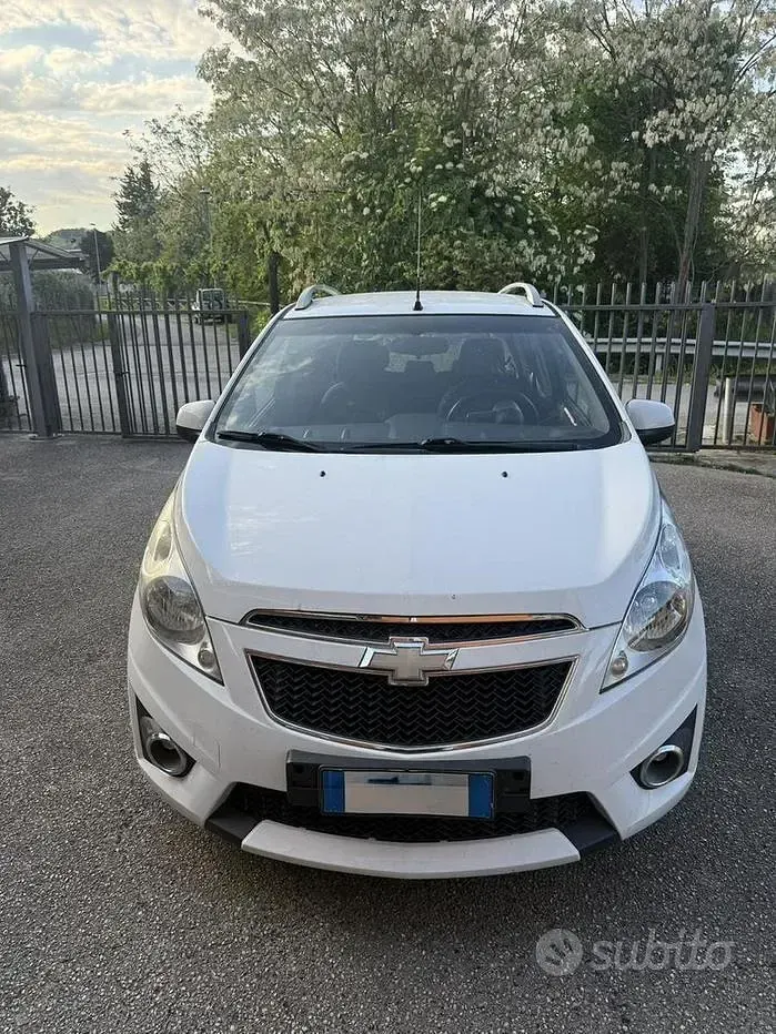 Usata Chevrolet Spark LT 2010 Bianco Utilitaria