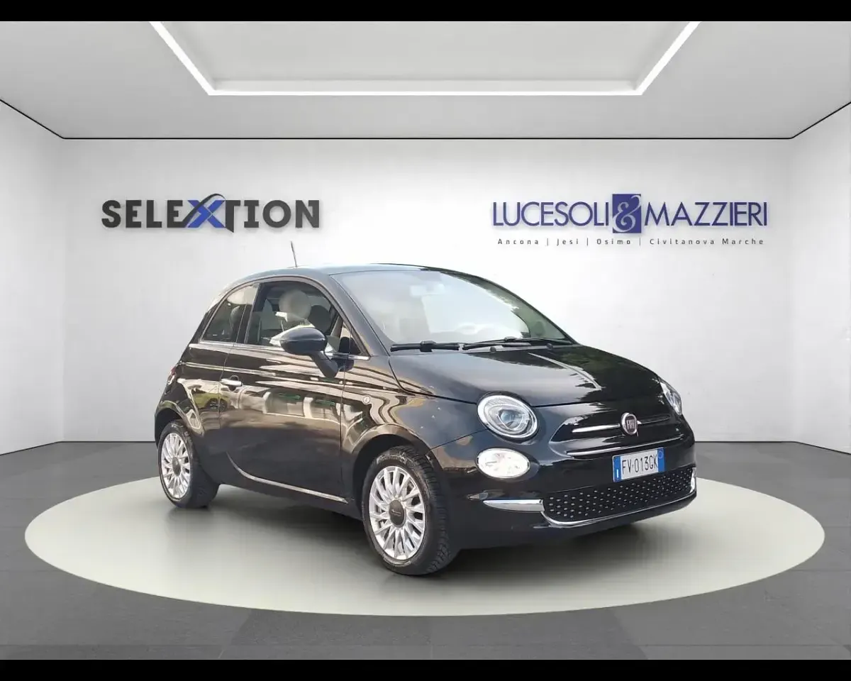 Usata Fiat 500 Lounge 69 CV (50 kW) 2019 Nero Berlina