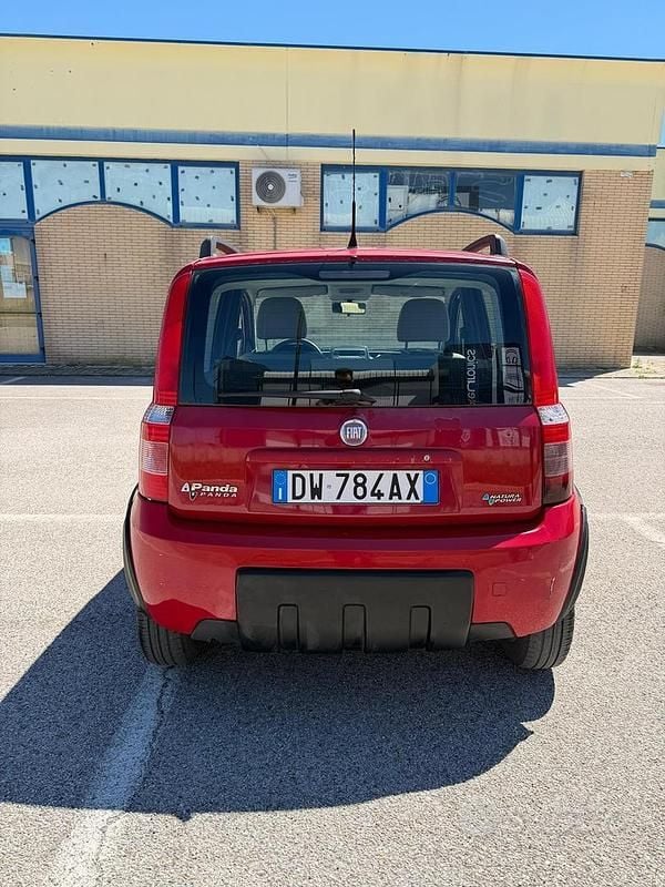 Usata Fiat Panda 2009 Rosso Utilitaria