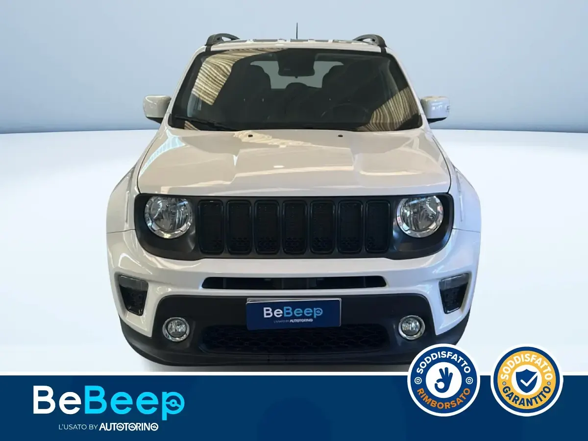 Usata Jeep Renegade Limited 150 CV (110 kW) 2019 Bianco pastello SUV